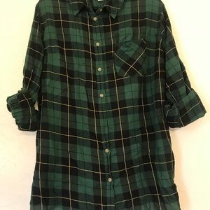 Ava & Viv size 2x plaid button down.